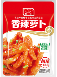 惠川食品50克香辣蘿卜