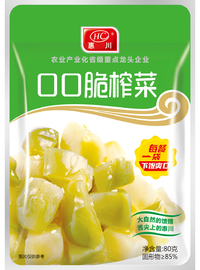 惠川食品80克口口脆榨菜